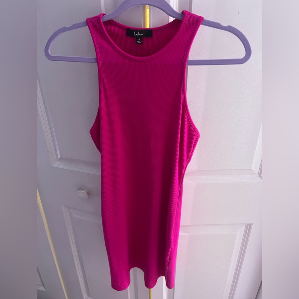 Pink lulus mini dress